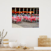 Poster Restauration en plein air (Cuisine)