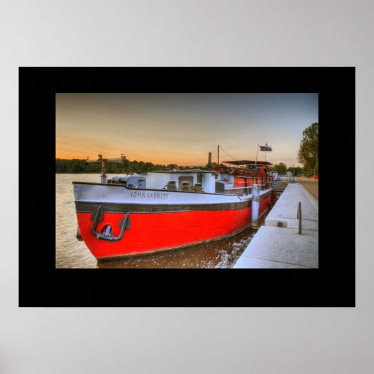 Poster Restauration "John Barnett" (Devant)