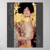 Poster Restauré Judith I Holofernes Gustav Klimt Nouveau (Devant)