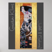 Poster Restauré Judith II Gustav Klimt Art Nouveau (Devant)