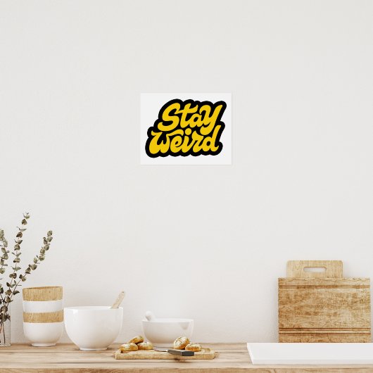 Poster Reste bizarre (Cuisine)