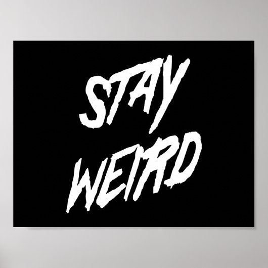 Poster Reste bizarre (Devant)
