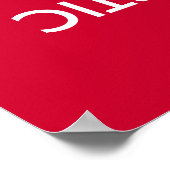 Poster Reste Calme, Sois Sarcastique (Coin)