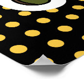 Poster Reste Drôle Skateboarding Daisy (Coin)
