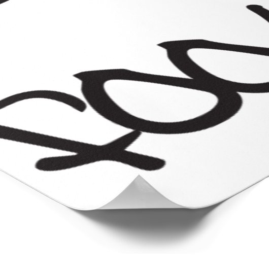 Poster Reste Faim, Reste Foolish. (Coin)