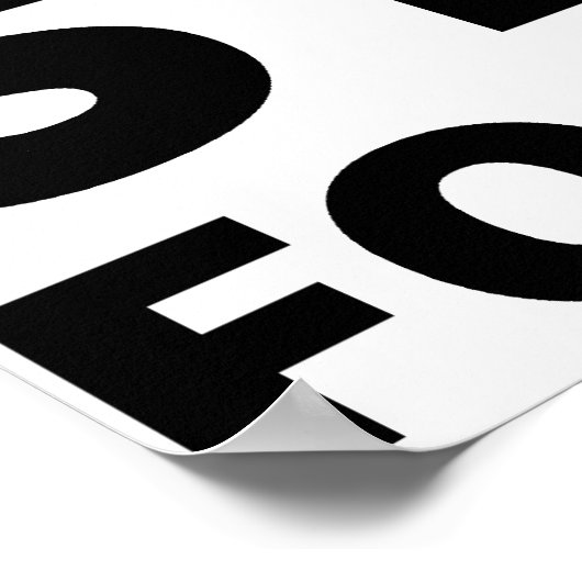 Poster Reste Faim. Reste Foolish. (Coin)