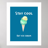 Poster Rester Cool (Devant)