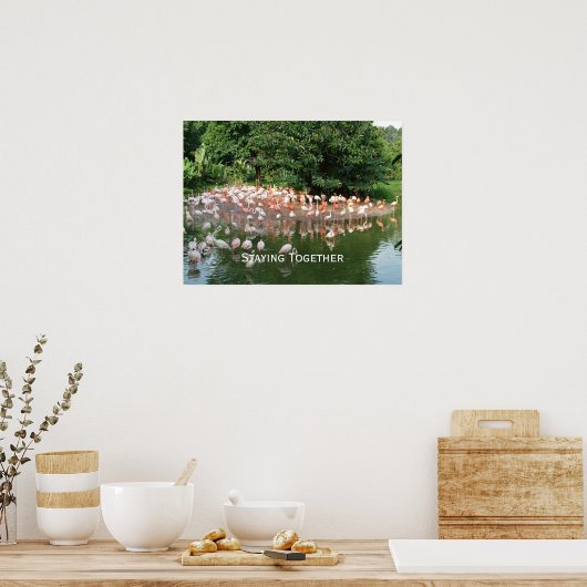 Poster rester ensemble (Cuisine)