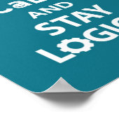 Poster Rester logique (Coin)