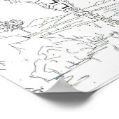 Poster Rester silencieux (Coin)