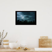 Poster restes de la tempête (Cuisine)