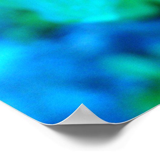 Poster restes de pluie estivale (Coin)