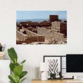 Poster Restes du palais forteresse (Bureau à domicile)