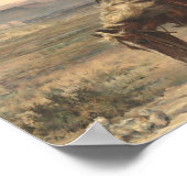 Poster Restes D'Une Peinture De L'Armée Par Elizabeth Tho (Coin)