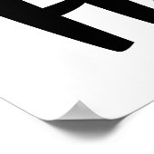 Poster Restez À La Maison Cœur (Coin)