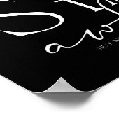 Poster Restez à l'heure mais pas trop longtemps Ne faites (Coin)