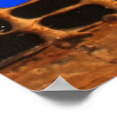 Poster Restez béni Bonne journée et meilleure nuit (Coin)