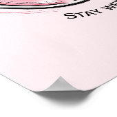 Poster Restez bizarre Goth Rose Oeil Déplaisant Horreur W (Coin)