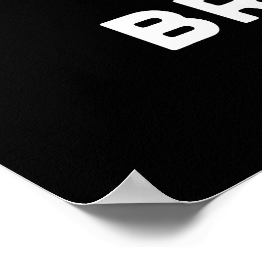 Poster Restez Brewtiful Funny Coffee Pot Pun Dark BG (Coin)