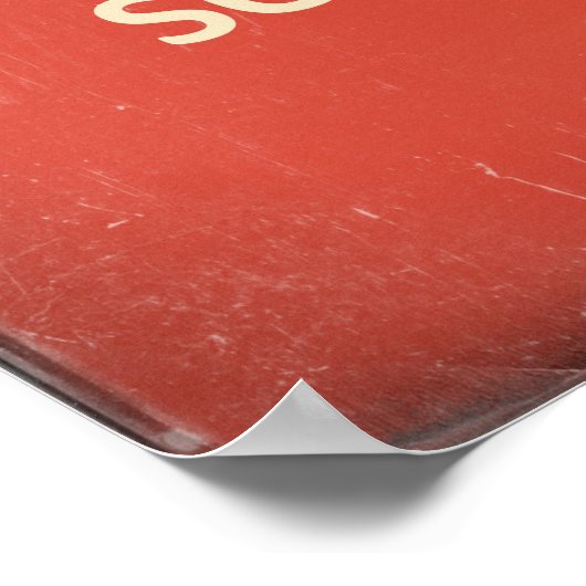 Poster Restez calme (Coin)