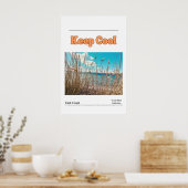 Poster Restez Calme (Cuisine)
