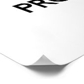 Poster Restez calme en écoutant PROGRESSIVE HOUSE (Coin)