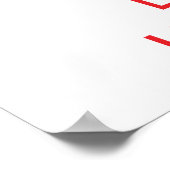 Poster Restez calme et aimer Briquets (Coin)