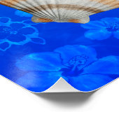 Poster Restez Calme Et Aloha (Coin)