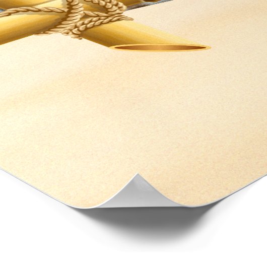 Poster Restez Calme Et Aloha (Coin)