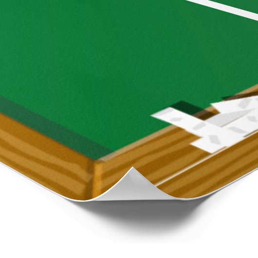 Poster Restez calme et apprenez sur (Coin)