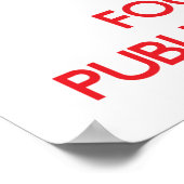 Poster Restez calme et concentrez-vous sur les relations  (Coin)