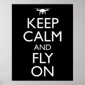 Poster Restez Calme Et Continuez (Devant)