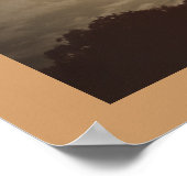 Poster Restez calme et continuez sur la lune (Coin)