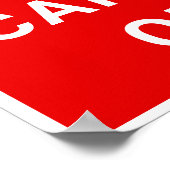 Poster Restez calme et continuez sur Vintage British (Coin)