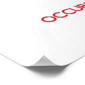 Poster Restez calme et faites confiance à un psychologue  (Coin)