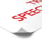 Poster Restez calme et faites confiance au orthophoniste (Coin)