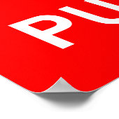 Poster Restez calme et faites des exercices d'entraînemen (Coin)