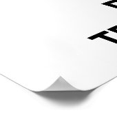 Poster Restez calme et faites du triathlon (Coin)