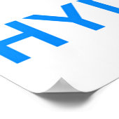 Poster Restez Calme Et Hydrate (Coin)