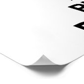 Poster Restez calme et jouez à Domino (Coin)