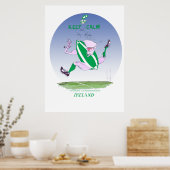 Poster restez calme et jouez au rugby, tony fernandes (Cuisine)