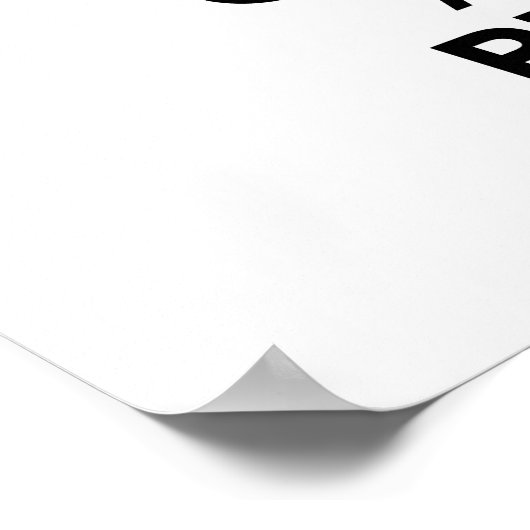 Poster Restez calme et jouez aux fléchettes (Coin)