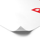 Poster Restez calme et mangez des pommes de terre (Coin)