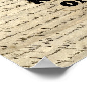 Poster Restez calme et montez (Coin)