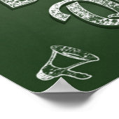 Poster Restez calme et ne quittez pas (Coin)