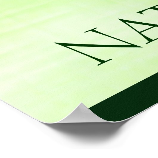 Poster Restez Calme Et Partez En Thérapie Naturelle Caduc (Coin)