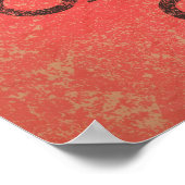 Poster Restez calme et poursuivez (Coin)