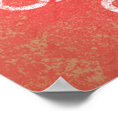 Poster Restez calme et poursuivez (Coin)