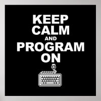 Restez calme et programmez