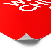 Poster Restez calme et Wing Chun sur ! ! ! (Coin)